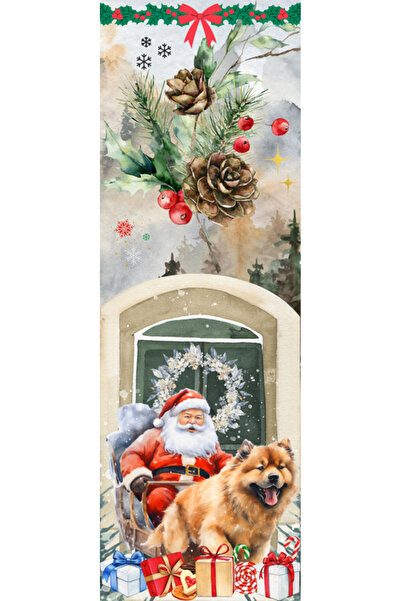OEM Semn de Carte Craciun, 5x15 cm, 2 bucati, editie anii 80