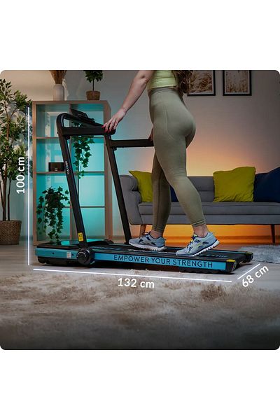 Thunder Banda de alergare electrica, Impact, Bluetooth, viteza maxima 12km/h, maxima suportata 130kg