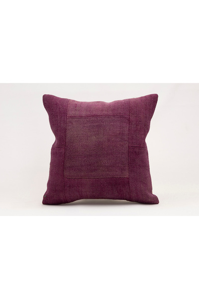 Kilim Whole Sale غطاء وسادة عتيق مصنوع يدويًا من الكليم والصوف مقاس 40x40 سم