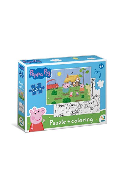 Dodo Puzzle Peppa Pig 2 in 1, 60 Pieces, 5+