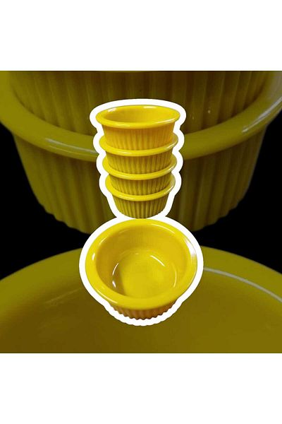 Matar Endüstriyel Mutfak Ekipmanları Thermo Unbreakable Sauce Bowl 7cm (5 Pieces)