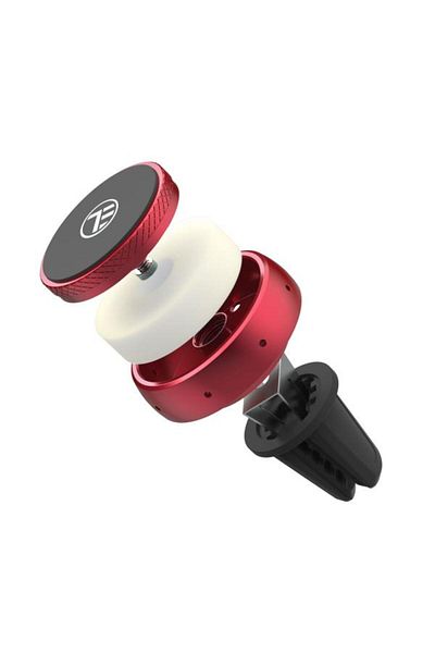 TELLUR Suport Auto FreshDot TLL171181, prindere la ventilatie, magnetic, odorizant Bubble Gum (Rosu)