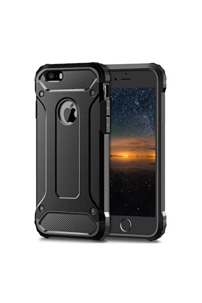 e-Eunoia Art Carcasă pentru Apple iPhone SE (2016) / 5 / 5c / 5s, Armor Grip ...