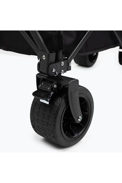 DAR Folding stroller with metal frame and wheels Black – model OM-178-36