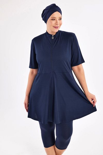 Nemere Rozamay 3803 Naomi Half Sleeve Hijab Swimsuit
