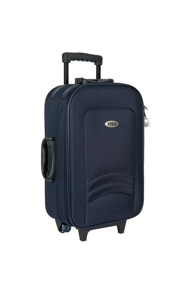 Urban Travel trolley with 3 handles and 2 double wheels, Dark blue, 40 l