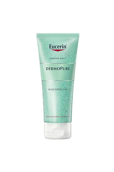 Eucerin Scrub Dermo Pure Oil Control pentru controlul sebumului, 100 ml