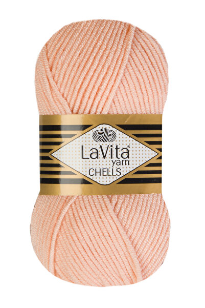 LaVita Yarn Chells pređa za ručno pletenje 100% A Akril 100gr (4010 A.PUDRA)
