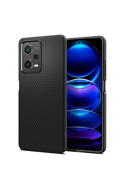 Spigen Husa pentru Xiaomi Poco X5 Pro / Note 12 Pro, Spigen, Liquid Air, Neagra