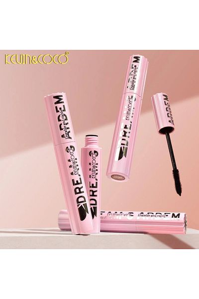 kevin coco Dream Garden Mascara 2 Pack, 1 Thickening and 2 Lengthening, Brown and Black