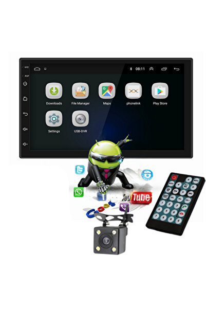 Kardett Mp5 player auto pentru masina cu camera marsarier, navigatie, android, radio, player video, GPS, 7 i