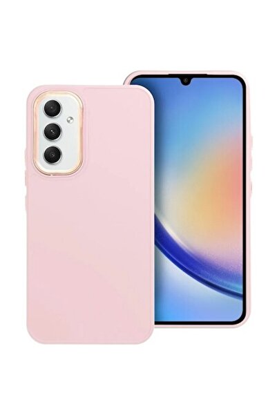 e-Eunoia Art Husa pentru Samsung Galaxy A54 A546, Frame, Precision Fit, Roz