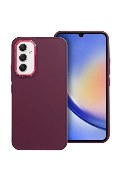 e-Eunoia Art Husa pentru Samsung Galaxy A54 A546, Frame, Elite Armor, U852, Mov