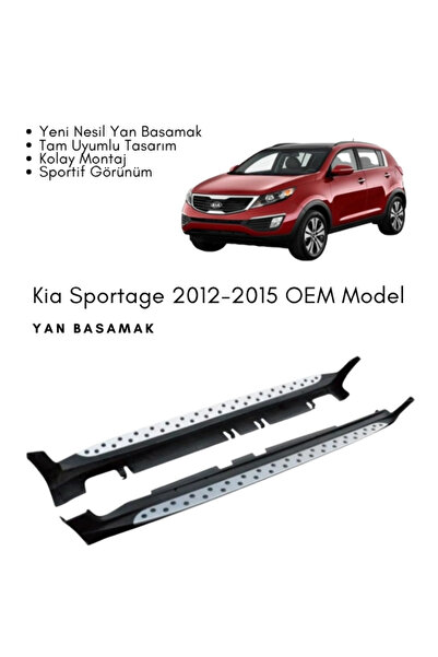 SeninOto Kia Sportage 2012-2015 OEM Yan Basamak