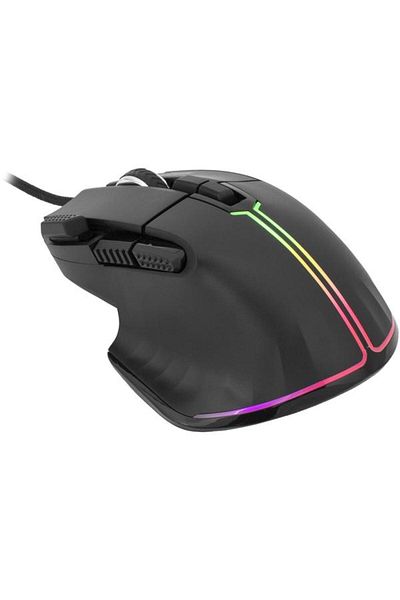white shark Mouse gaming White Shark GM-9006 MARROK negru RGB / 12.000 dpi