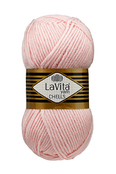LaVita Yarn خيط تريكو يدوي من تشيلز 100% أكريليك 100 جرام (0011 وردي)