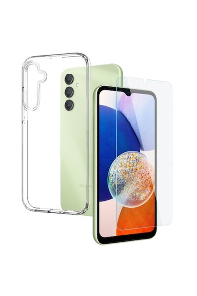 e-Eunoia Art Husa pentru Samsung Galaxy A14 / A14 5G A146, Grip Pro, Transpar...