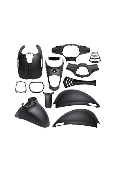 MOTOSPARTAN KUBA BLUEBIRD SİYAH KAPORTA SETİ