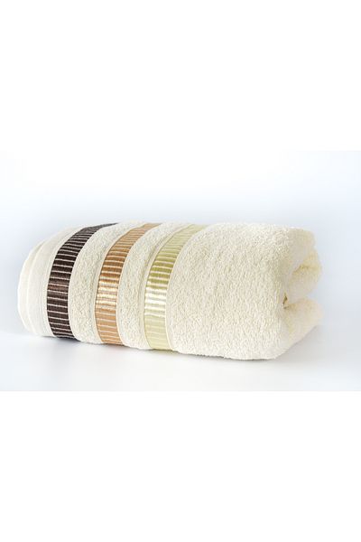 Kotonia Home Towel - Pastel Ingie, 100% Cotton, 50x90 cm, beige