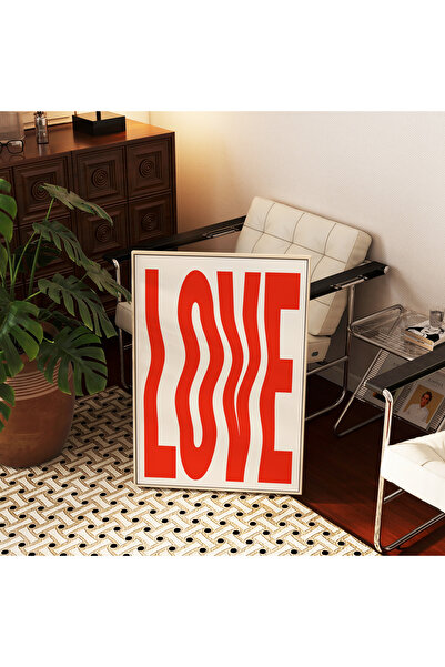 ARTHOUSECOLLECTIVE Poster de dragoste - Dragoste - Poster fără cadru în dimensiunile picturii