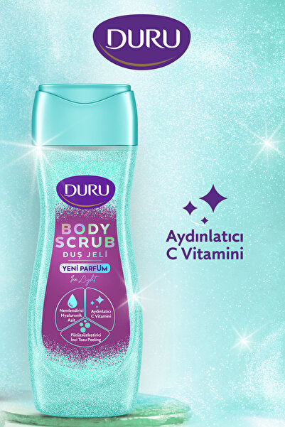 Duru Body Scrub Ice Light Duş Jeli 2x450ml