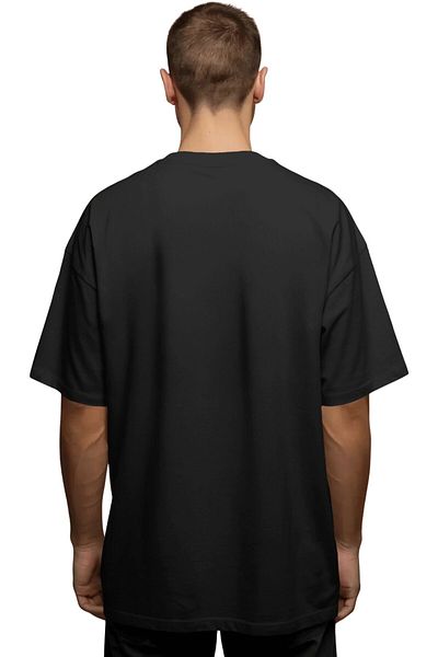 Fuddy Moda Tricou unisex Trivium scris, tricou oversize cu imprimeu Rock Band