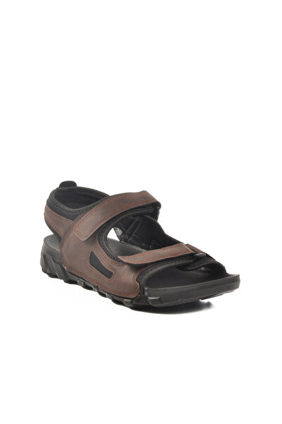 Pierre Cardin Brown Velcro Men's Sports Sandals Pc-7242 m