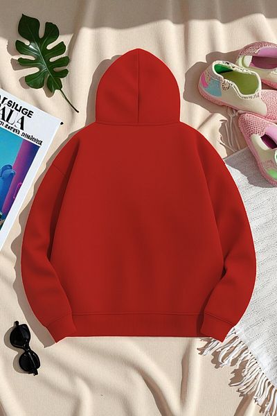 uyguntarz Unisex Good Days Printed Oversize Sweatshirt