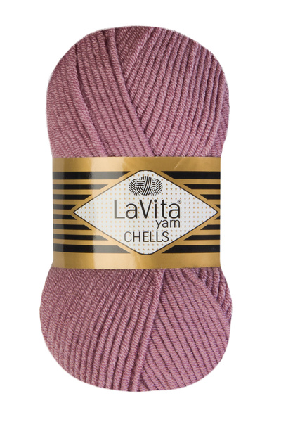 LaVita Yarn Chells pređa za ručno pletenje 100% A Akril 100gr (9752 ROSE)