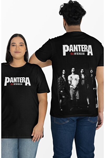 Fuddy Moda تي شيرت مكتوب عليه Walk On The Wild Side للجنسين، تي شيرت كبير الح...