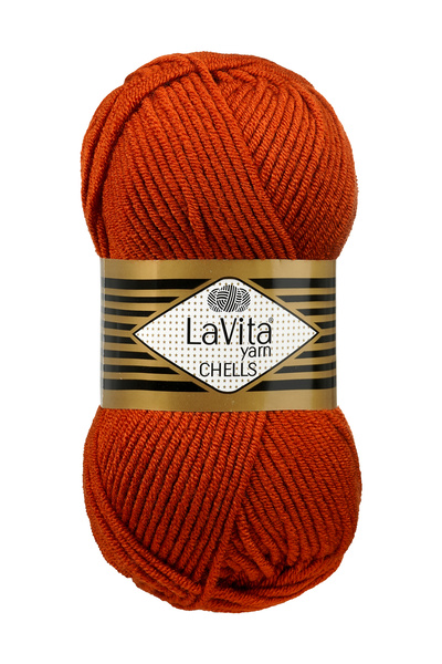 LaVita Yarn Chells pređa za ručno pletenje 100% A Akril 100gr (9729 TILE)