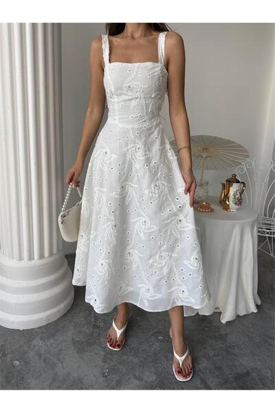 MU&ME BOUTİQUE ELBİSE APLİKELİ