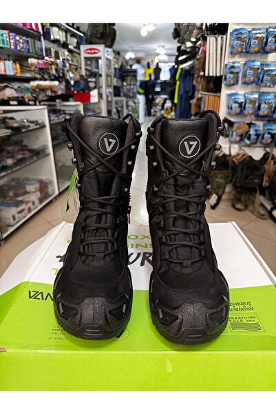 North Vaneda 1191 V-Clutch Erkek Nubuk Bot – Siyah, Suya Dayanıklı