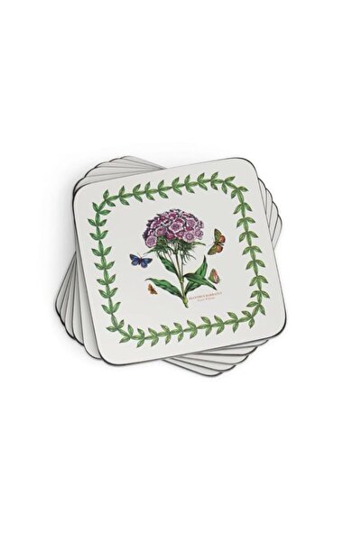 Generic مجموعة من 6 قواعد أكواب بورتميريون بيمبرنيل بوتانيك جاردن، 4 بوصات × ...