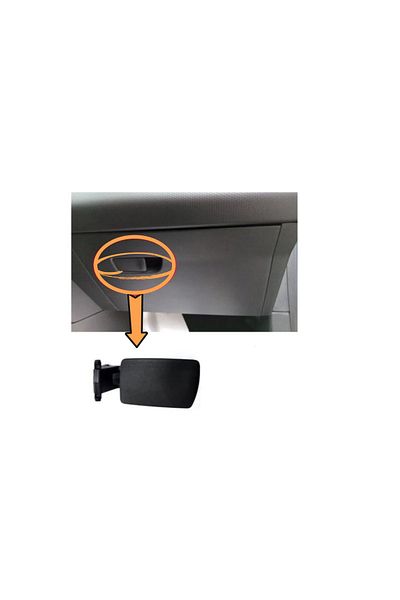 ESAGARAJ Clio 5 Compatible Torpedo Lock Black Color 681081375R