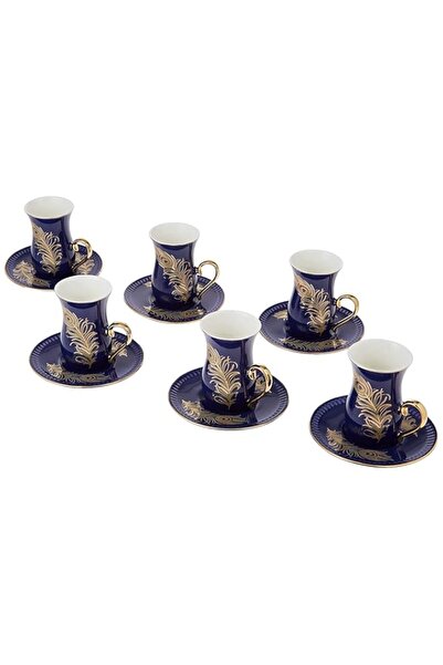 Generic طقم أكواب وصحن من أوبالينا بيتيت فيذر، 12 قطعة