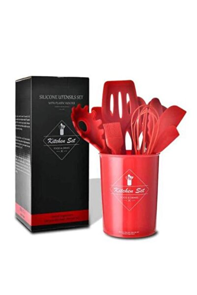 Generic Kitchen Utensils Set Silicone Cooking Non-Stick Set Cookware Heat Res...