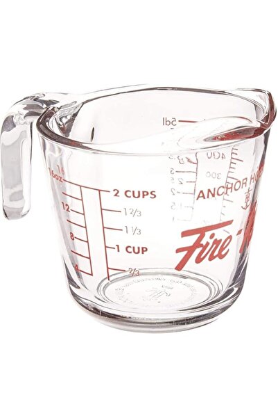 Generic Anchor Hocking ACH.GW4982615 A/Hocking Fk Measuring Cup, Clear, W 12....