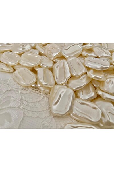 312 KONSEPT 30 Τεμάχια Ορθογώνιες Τραπεζοειδείς Περλέ Χάντρες 15 Χιλ.