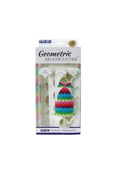 Generic PME Geometric Multicutter Fish Scale Shape 3-Pieces