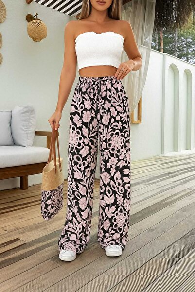 SHİROSA salaş viskon kumaş pantolon