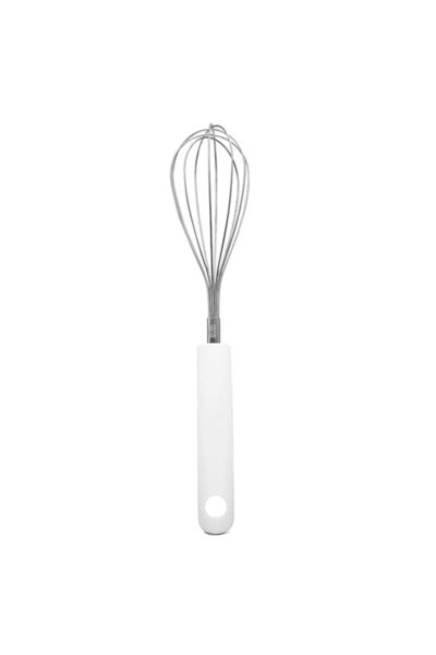 Generic Fackelmann Arcad Egg Whisk, White/Silver, FKL.KG49219
