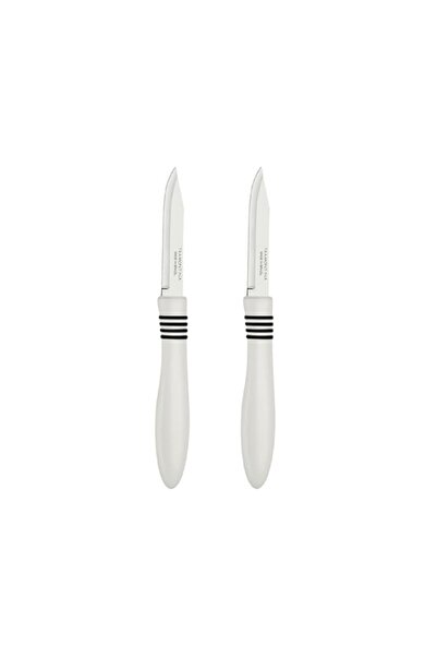 Generic Tramontina Cor&Cor 2 Pieces Paring Knife Set with Stainless Steel Bla...