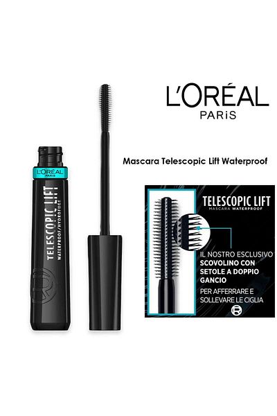 L'Oreal Paris Rimel Telescopic Lift, Waterproof, 9.9ml