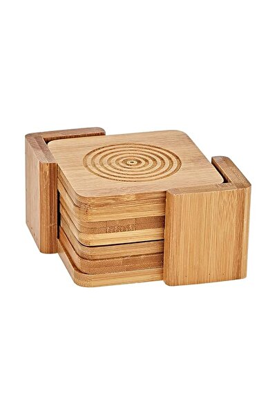 Generic Harmony 2724623298597 Wood Coaster 11.5 X 7 cm, Brown