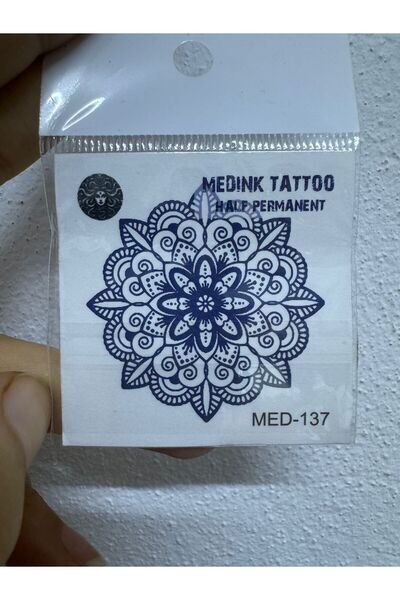 Arescollection 1 ay kalıcı 5 cm gerçek görünümlü geçici dövme holiday tattoo