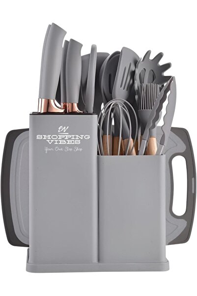Generic 19 pcs Kitchen Utensils Set: Professional & Stylish Chef Tools