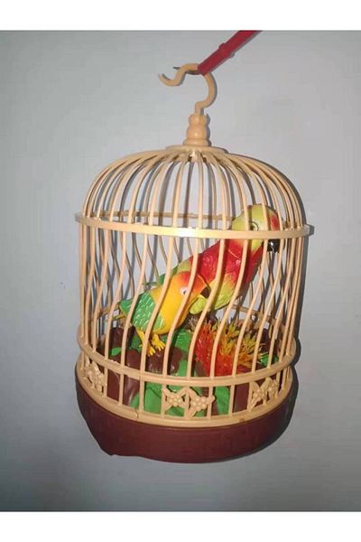 Generic Children's Simulation Intelligent Induction Electric Voice Control Bird Flying Singing Talking Parro