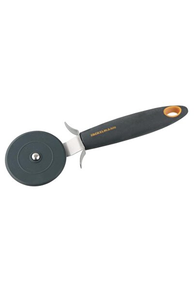 Generic Fackelmann Pizza cutter Soft 20cm in grey/orange/silver, nylon, 20 x 7.9 2 cm