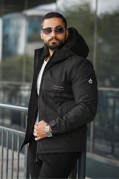 DOXGER Winter Hooded Men's Coat